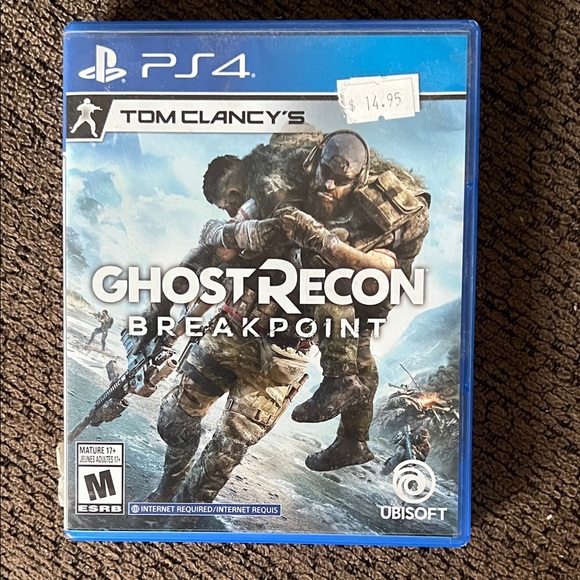 Tom Clancy's Ghost Recon Breakpoint for PS4 - Blue Case - Picture 1 of 3